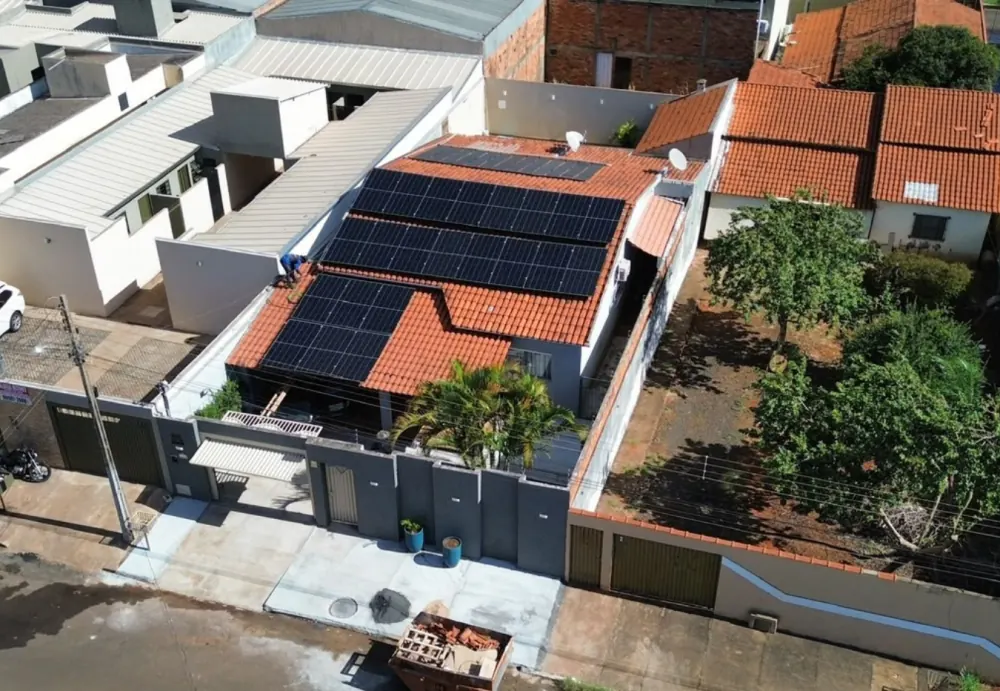 Instalação de energia solar em Rio Verde - Goiás